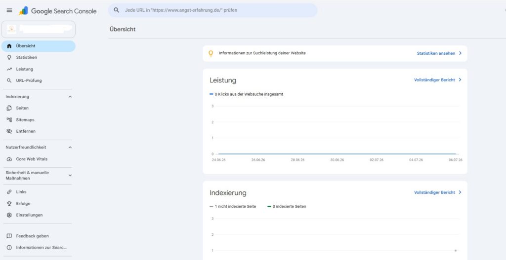 google search console
