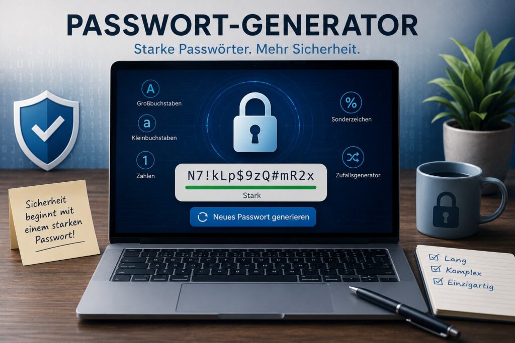 Passwort-Generator - kostenlos und einfach