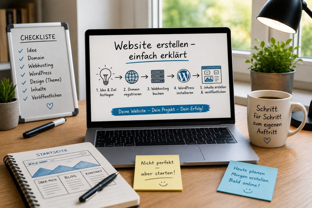 Website erstellen – einfach erklärt