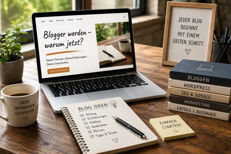 Blogger werden – warum jetzt