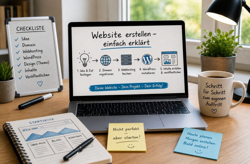 Website erstellen – einfach erklärt
