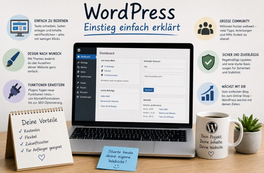 WordPress – Einstieg verständlich erklärt